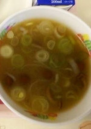 なめこの味噌汁★宇都宮学校給食-レシピのメイン写真