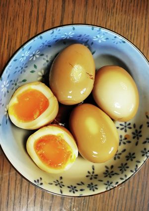 とても簡単!とろ~り煮卵(味玉)-レシピのメイン写真