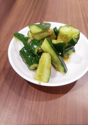 袋1つdeたたききゅうり-レシピのメイン写真