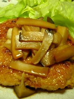 ダイエット応援♪つくねバーグ-レシピのメイン写真