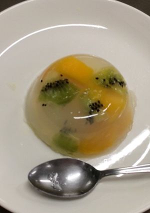 フルーツごろっとひんやりサイダーゼリー-レシピのメイン写真