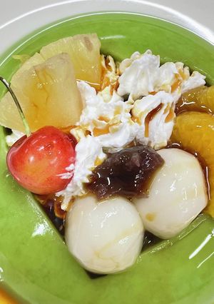 親子で楽しくトッピング♪♪あんみつ寒天♡-レシピのメイン写真