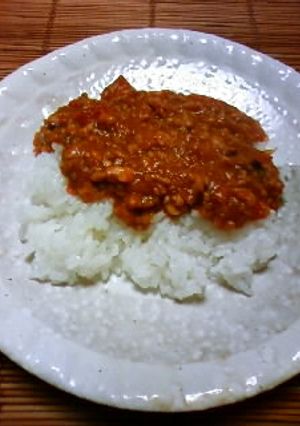 ドライカレー-レシピのメイン写真