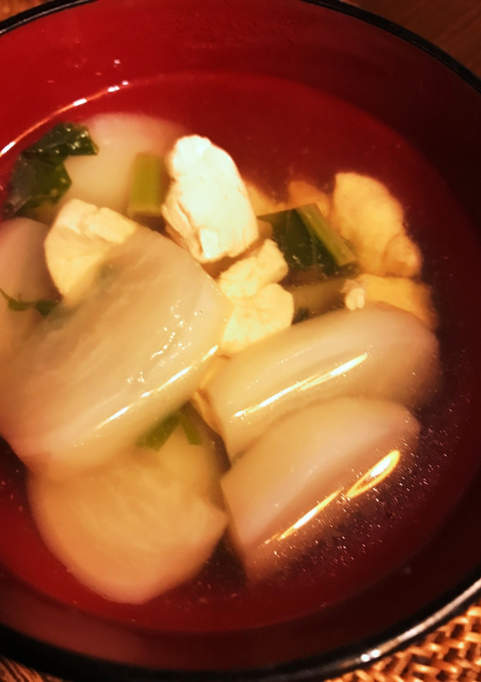 鶏ささみとカブのスープ-レシピのメイン写真