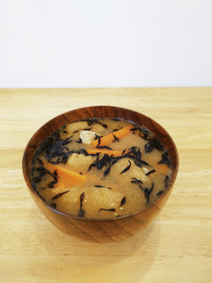 鉄分不足にひじきのかんたん味噌汁-レシピのメイン写真