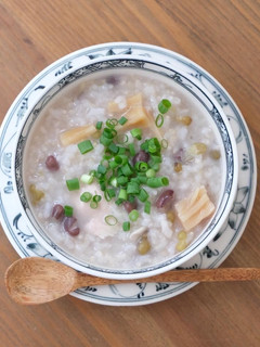 【夏の薬膳】鶏ささみと雑穀のお粥-レシピのメイン写真
