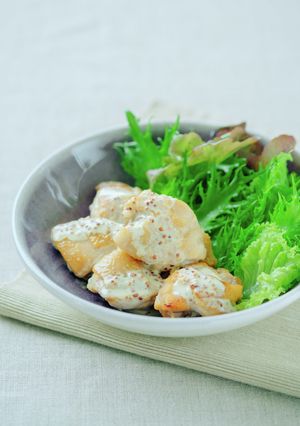 ハニーマスタードチキン-レシピのメイン写真