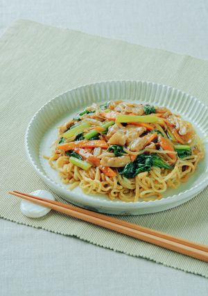 黒酢あんかけ焼きそば-レシピのメイン写真