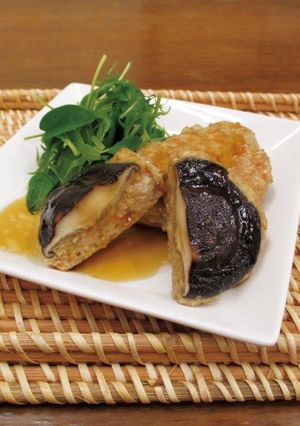 乾シイタケのヘルシーハンバーグ-レシピのメイン写真