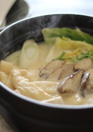 プレミアムエリンギ濃丸の豆乳鍋-レシピのメイン写真