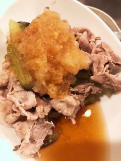 茄子と豚しゃぶのおろしポン酢-レシピのメイン写真