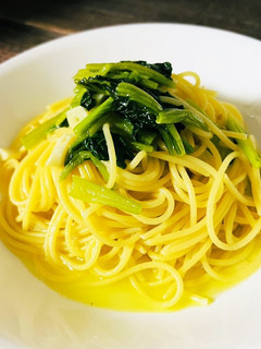 小松菜のオイルパスタ-レシピのメイン写真