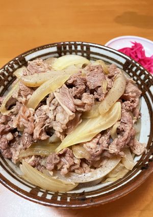 牛丼-レシピのメイン写真
