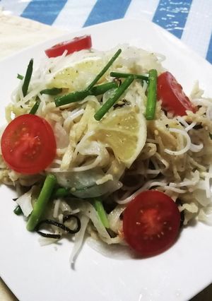 切り干し大根と玉葱のサッパリ和えそうめん-レシピのメイン写真
