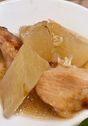 塩麹鶏胸肉と大根のあんかけ-レシピのメイン写真