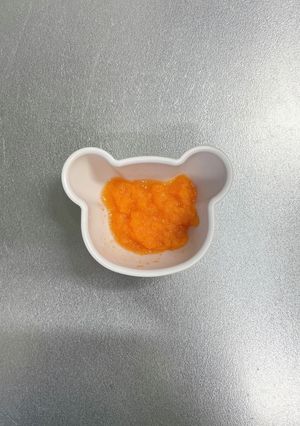 離乳食初期：にんじんペースト-レシピのメイン写真