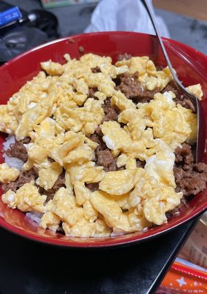 2色そぼろ丼-レシピのメイン写真