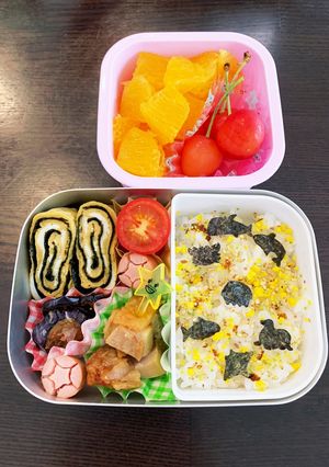 水族館弁当☆幼稚園用☆3歳　年少-レシピのメイン写真