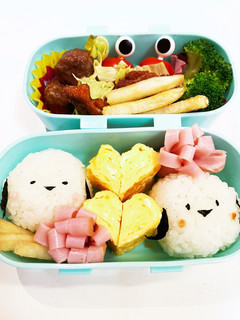 シマエナガ キャラ弁 簡単 かわいい-レシピのメイン写真