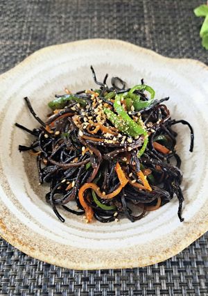 ひじきのきんびら-レシピのメイン写真