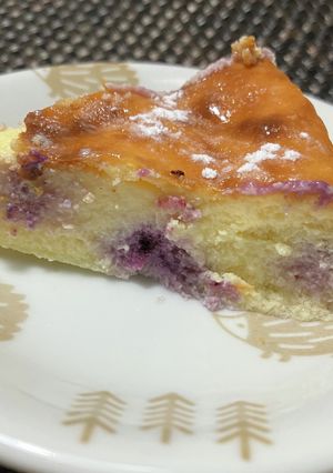 ブルーベリーチーズケーキ-レシピのメイン写真