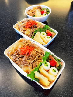 高校生弁当2023 6月30牛丼弁当-レシピのメイン写真