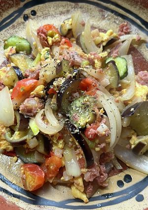 超簡単!5分でできる夏野菜チャンプル-レシピのメイン写真