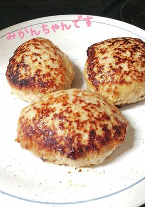 我が家のふっくら味付けハンバーグ☆-レシピのメイン写真