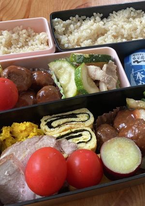 高校生男子弁当346 女子弁当52-レシピのメイン写真