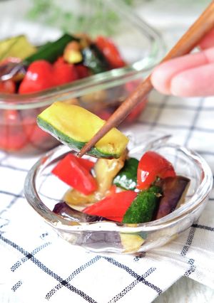 あっという間に無くなった\夏野菜煮浸し/-レシピのメイン写真