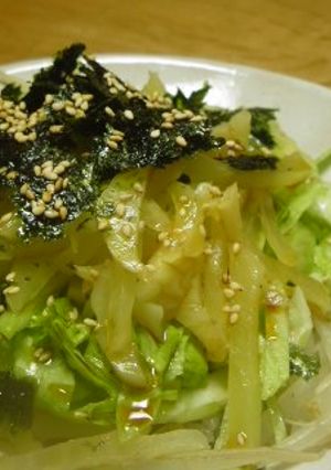 たくあんサラダ-レシピのメイン写真