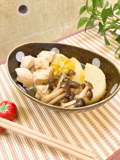 炊飯器で鶏肉と大根の煮物-レシピのメイン写真