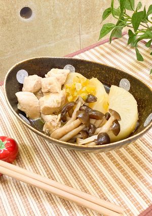 炊飯器で鶏肉と大根の煮物-レシピのメイン写真