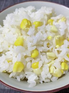 とうもろこしの炊き込みご飯-レシピのメイン写真