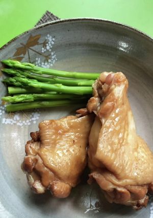 鶏手羽元の生姜シロップ煮♪-レシピのメイン写真