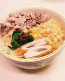 夏にぴったり♪塩豚いりのぶっかけ讃岐饂飩