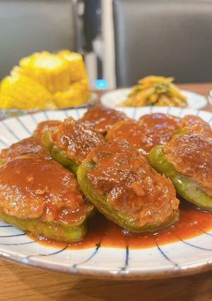 ピーマンの肉詰め-レシピのメイン写真