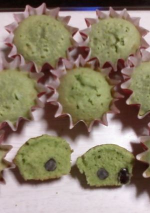 抹茶カップケーキ-レシピのメイン写真