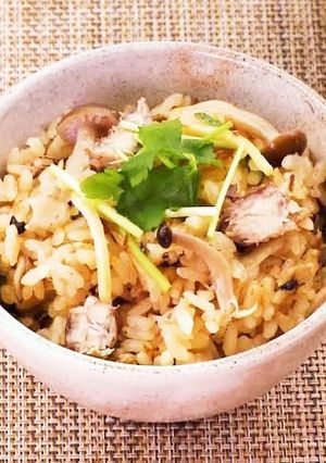 うつ病でも作れる！サバ缶の炊き込みご飯-レシピのメイン写真