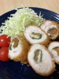 ささみの梅しそ巻きかつ-レシピのメイン写真