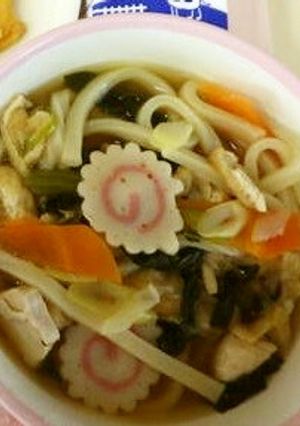 煮込みうどん★宇都宮学校給食-レシピのメイン写真