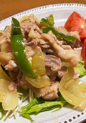 時短!麺つゆで生姜焼き!-レシピのメイン写真