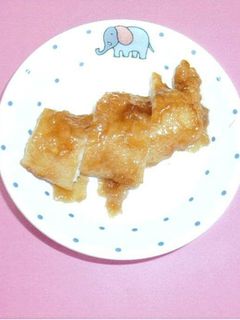 【市保育給食】ささみの揚げ煮-レシピのメイン写真
