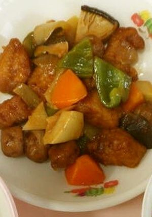 酢豚★宇都宮学校給食-レシピのメイン写真