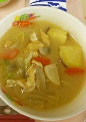 豆乳入り味噌汁★宇都宮学校給食-レシピのメイン写真
