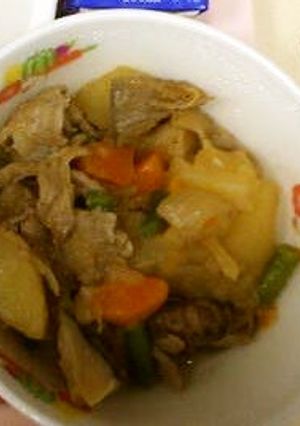 豚肉と野菜のうま煮★宇都宮学校給食-レシピのメイン写真