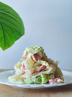 オイマヨカニかま白菜☆箸止まらん副菜弁当-レシピのメイン写真