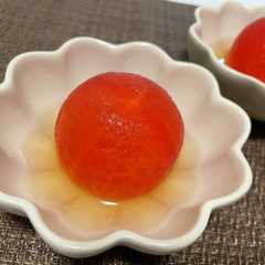 รูปของ トマトの冷やし出汁漬け◎