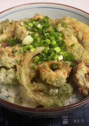 夏越天丼-レシピのメイン写真