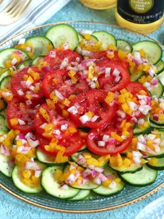 ズッキーニと夏野菜のサルサカルパッチョ-レシピのメイン写真